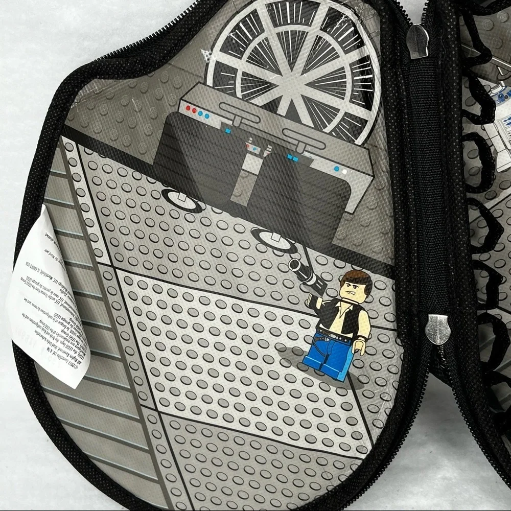 LEGO Star Wars Millennium Falcon‎ Carrying Case Bag ZipBin Storage Case